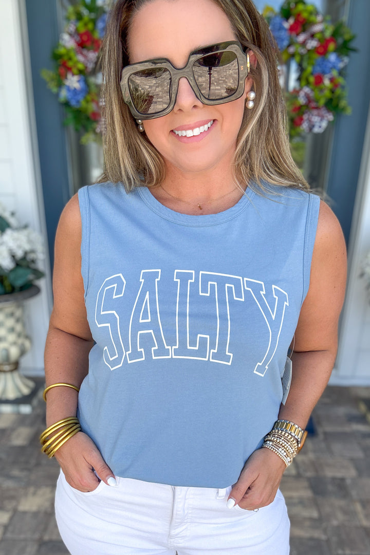 Z Supply: Salty Muscle Tank - Boathouse