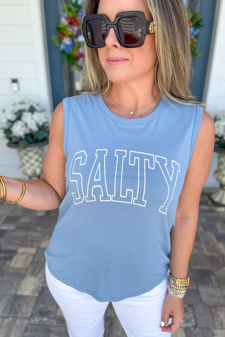 Z Supply: Salty Muscle Tank - Boathouse