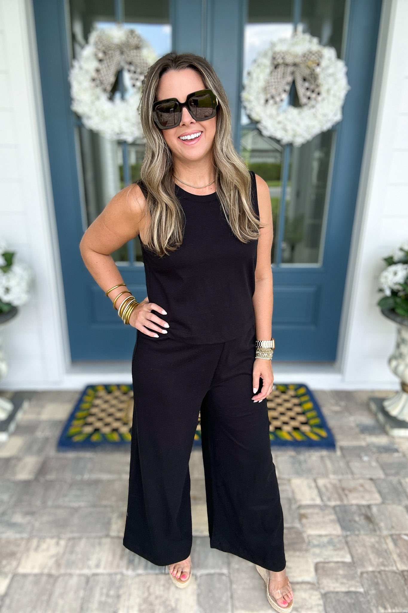 Z Supply: Scout Jersey Flare Pant - True Black – B Social Boutique