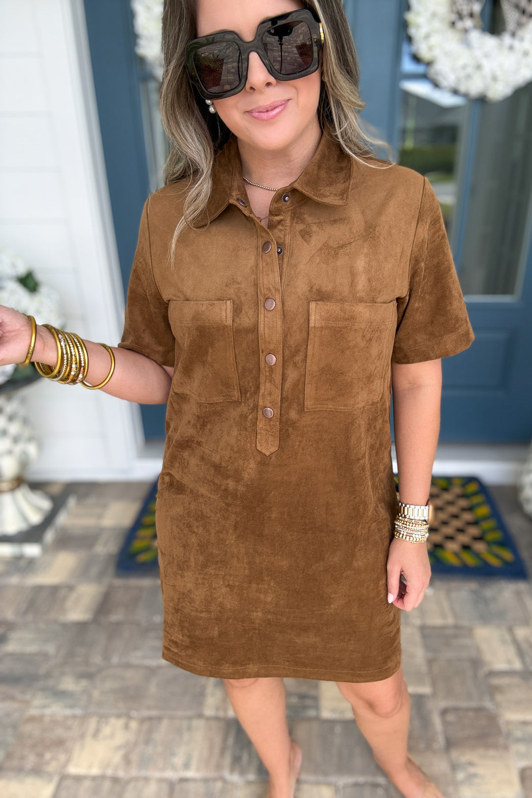 Z Supply: Sydney Suede Mini Dress - Coconut