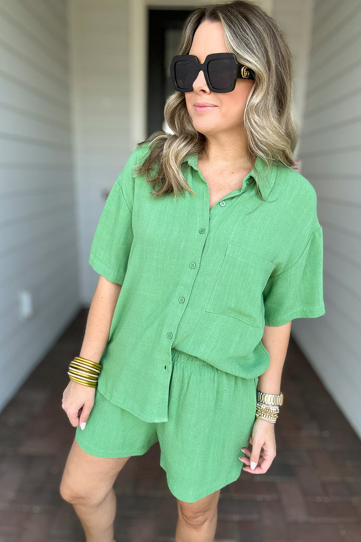 Z Supply: Tinsley Linen Button Up - Lawn