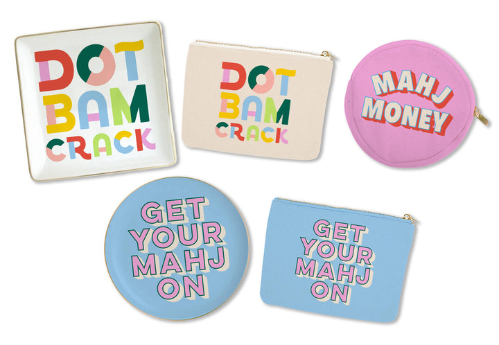 Mahjong Dot Bam Crack Napkins