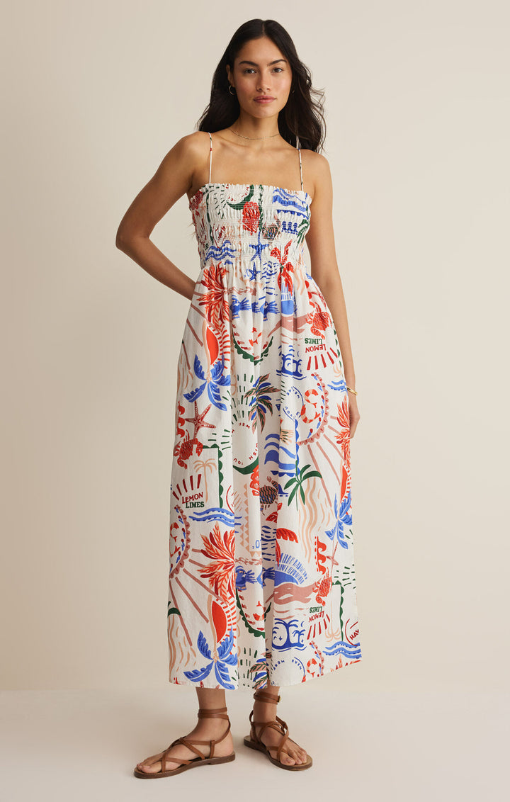Z Supply: Cornelia Getaway Midi Dress Multi
