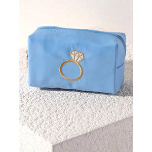 Engagement Ring Pouch - Sky