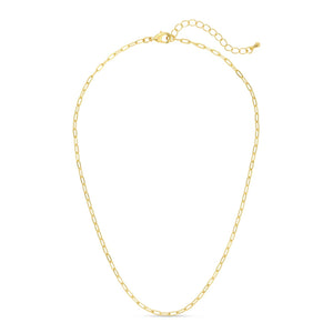 15" Delicate Link Chain Necklace