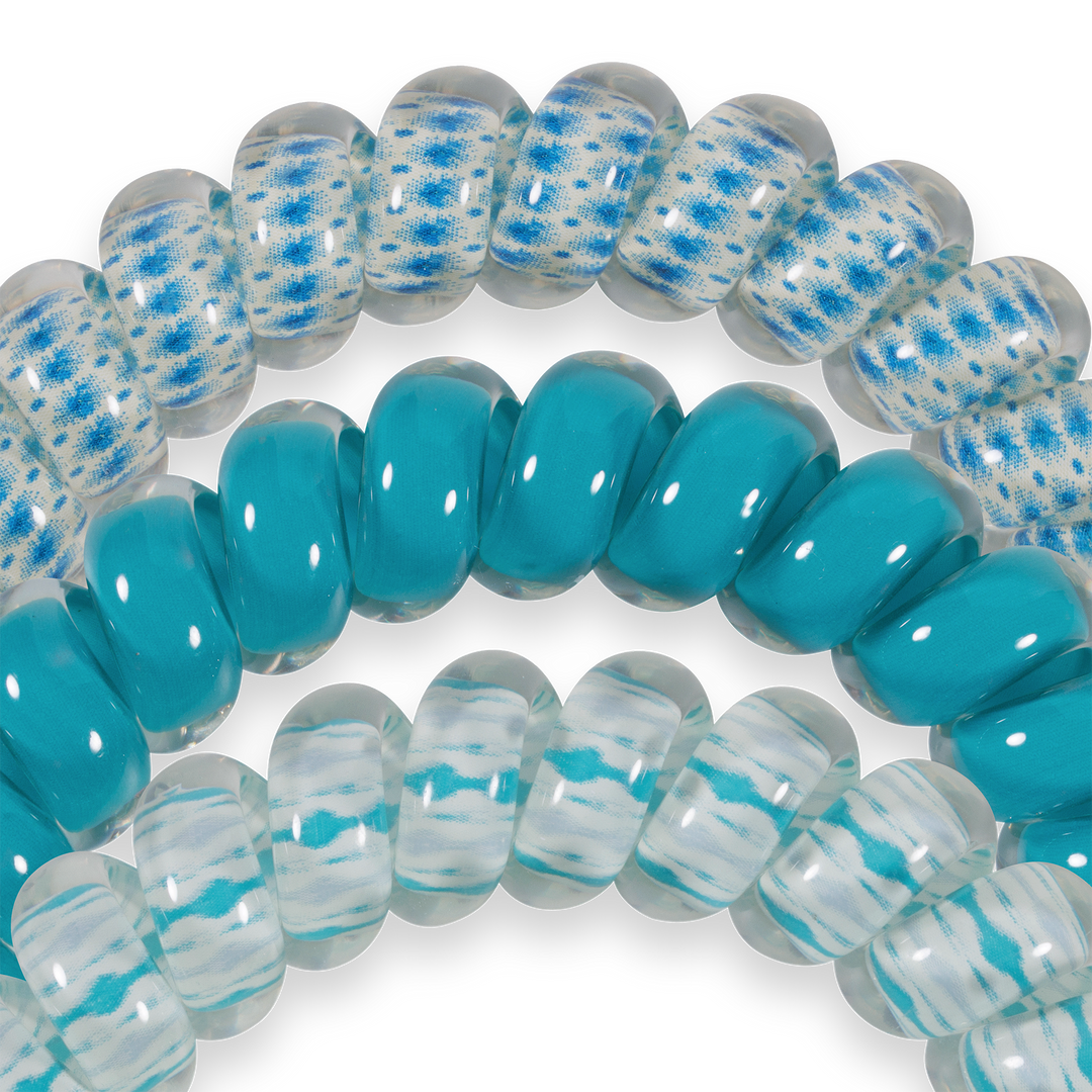 Spiral Hair Coils | Large | Soft Surf