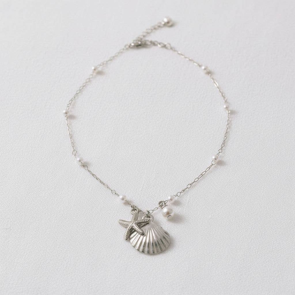 Pearl Shell Starfish Necklace