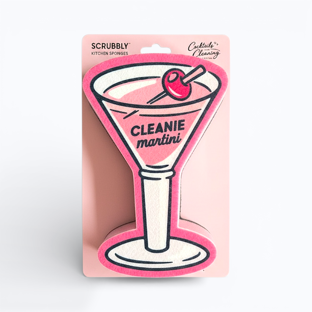 Martini Scrubbly - Cleanie: Pink