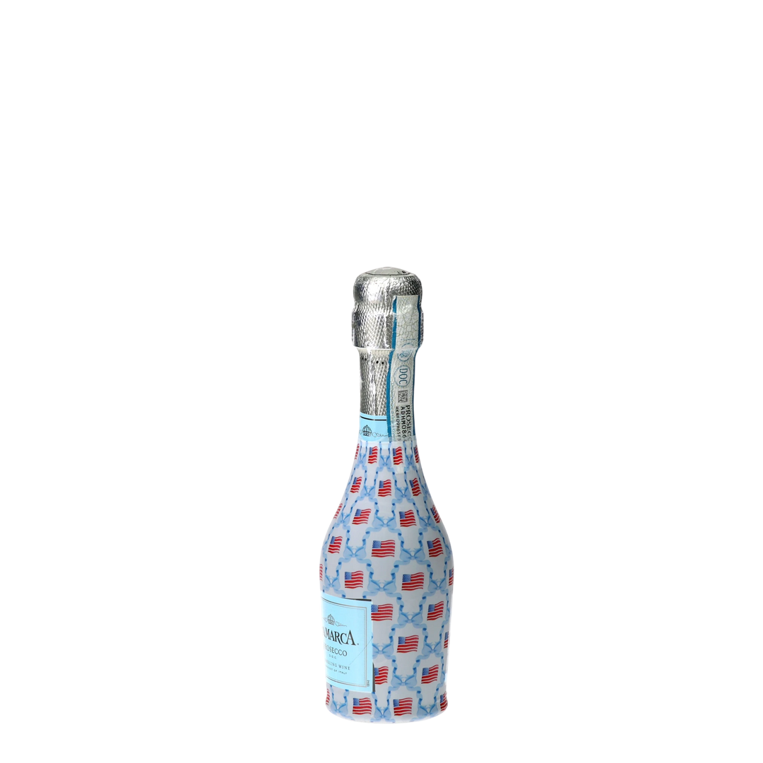 Beau Bottles Flags and Ribbons- MINI Prosecco Collection - Set of 6 (Wraps Only)
