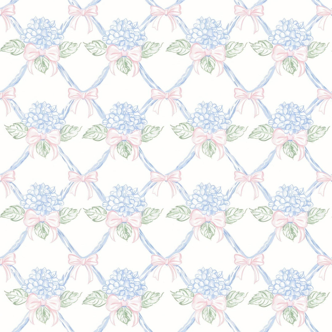 Hydrangea Lattice - Prosecco Collection
