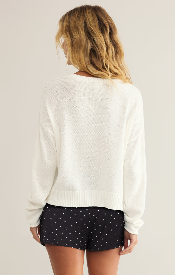Z Supply: Spooky Sweater - Sandstone