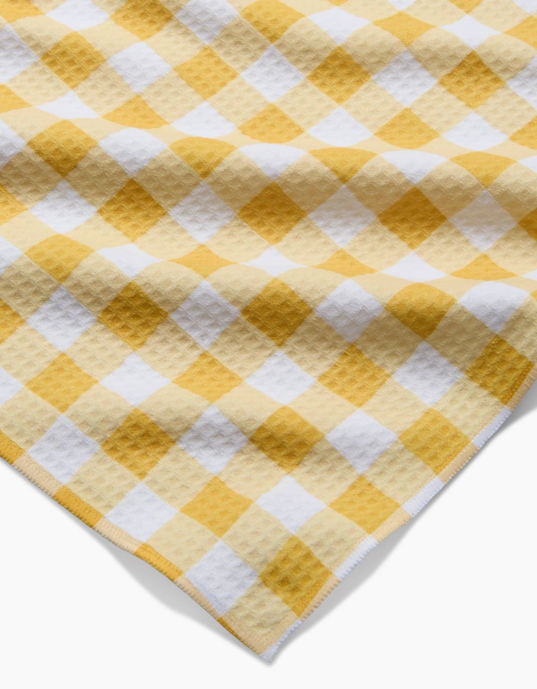 Golden Plaid Luxe Bath Towel - Thumbnail 4