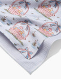 Easter Basket Bloom Tea Towel