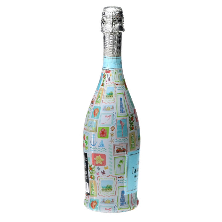 Beau Bottles Little Blue Designs From FL with Love - Prosecco Collection