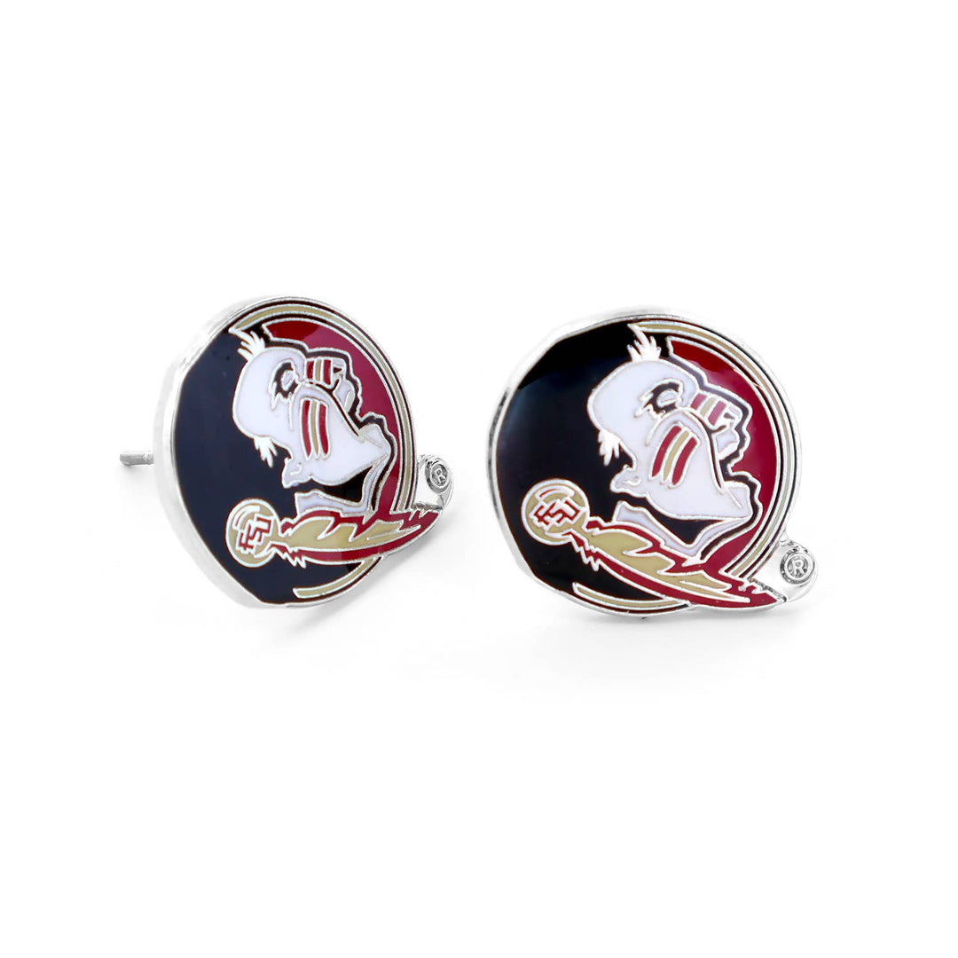 Florida State Seminoles Logo Post Earrings