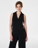 Spanx: AirEssentials Polo Tank - Very Black