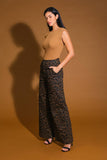 Leopard Wide Leg Pants