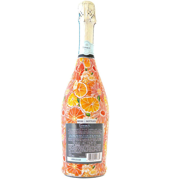 Preppy Watercolor Oranges- Prosecco Collection