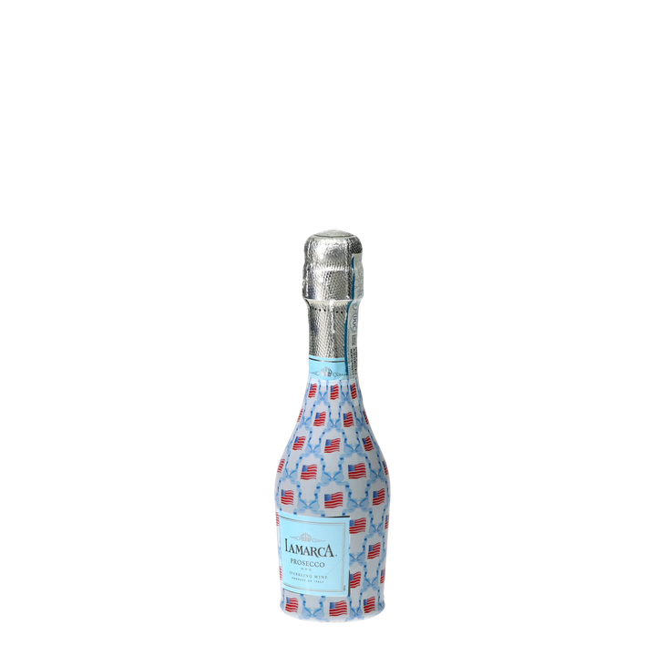 Beau Bottles Flags and Ribbons- MINI Prosecco Collection - Set of 6 (Wraps Only)
