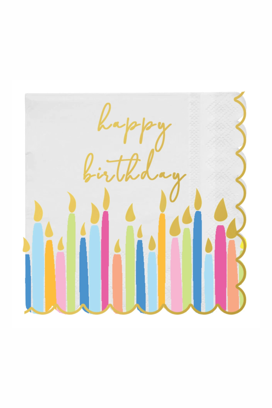 Cocktail Napkin Happy Birthday