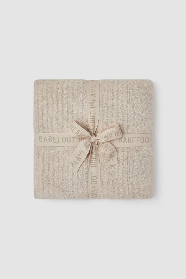 Barefoot Dreams: CozyChic Lite® Ribbed Throw - Stone