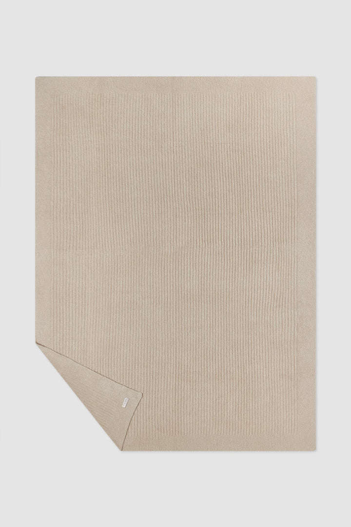 Barefoot Dreams: CozyChic Lite® Ribbed Throw - Stone