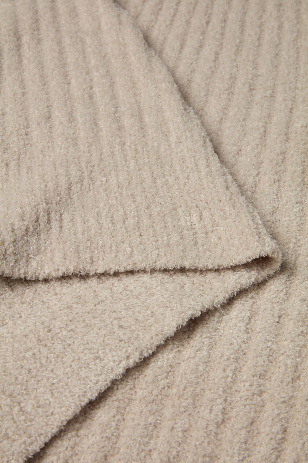 Barefoot Dreams: CozyChic Lite® Ribbed Throw - Stone