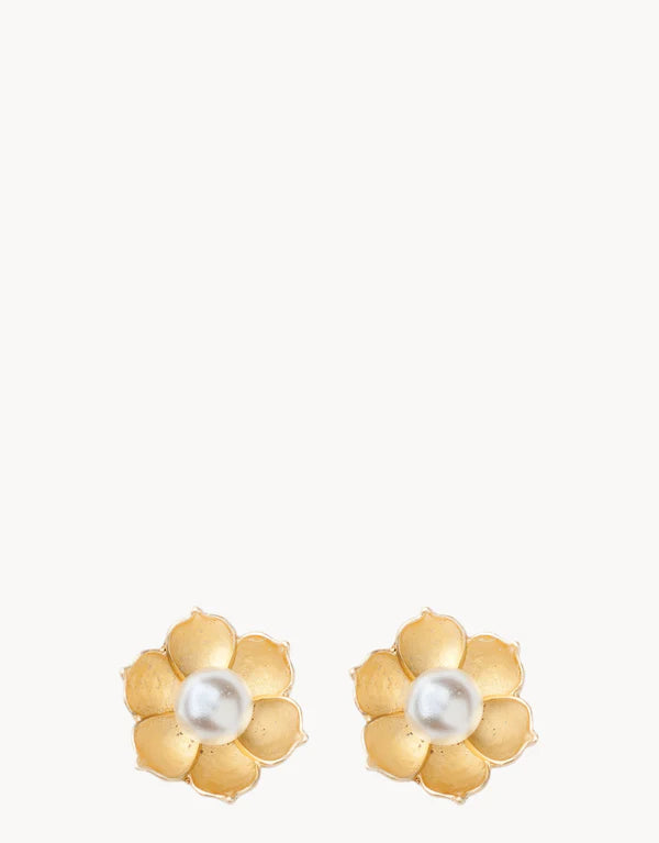 Spartina 449: Sea La Vie Bloom Stud Earrings