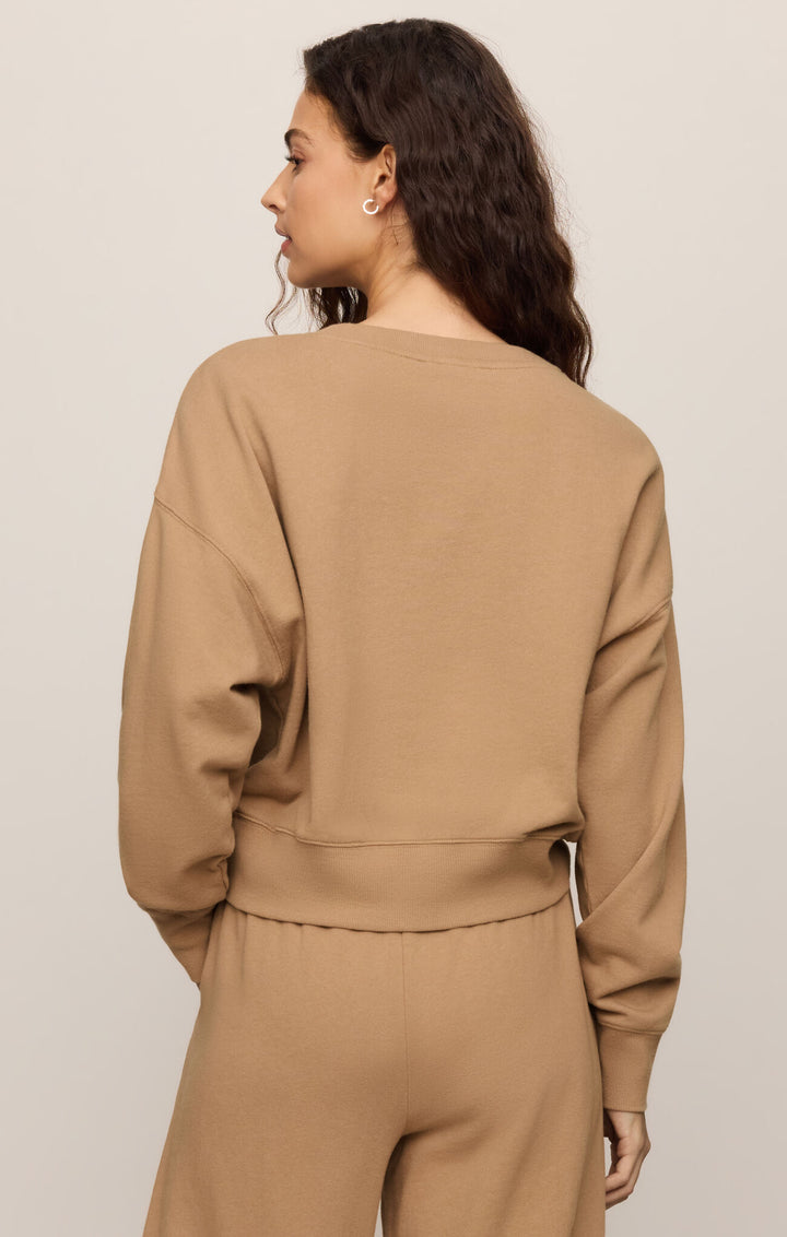 Z Supply: Clubhouse Sweatshirt Light Toffee