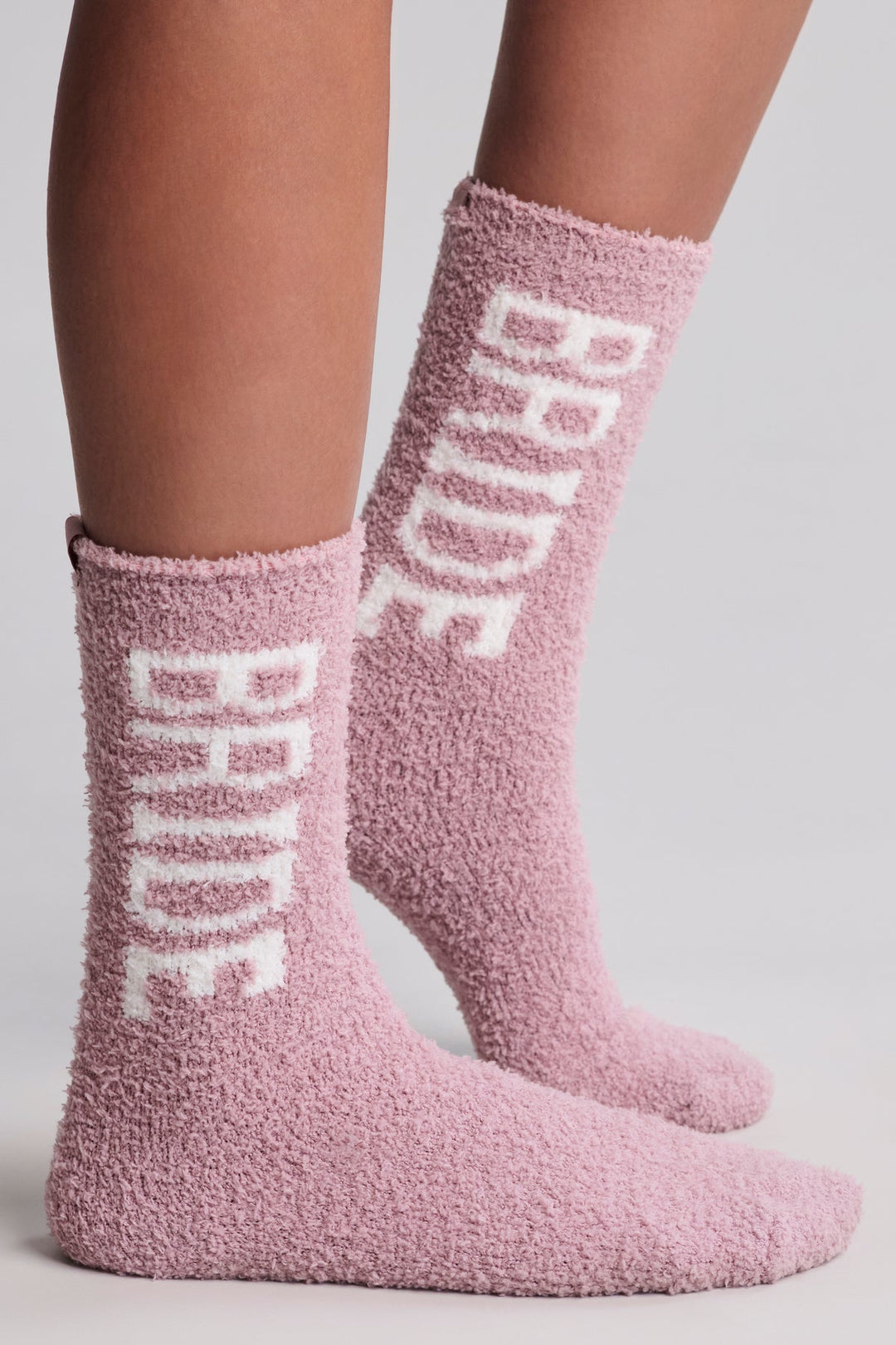 Barefoot Dreams: CozyChic® Bridal Sock Set - Teaberry/Pearl