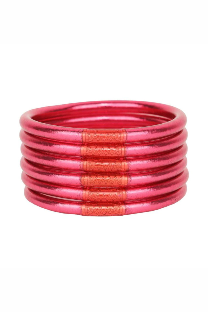 BuDhaGirl: PINK ALL WEATHER BANGLES