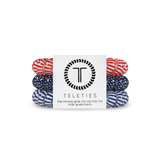TELETIES: Bold and Blue-tiful - Large Hair Coils, Hair Ties, 3-pack