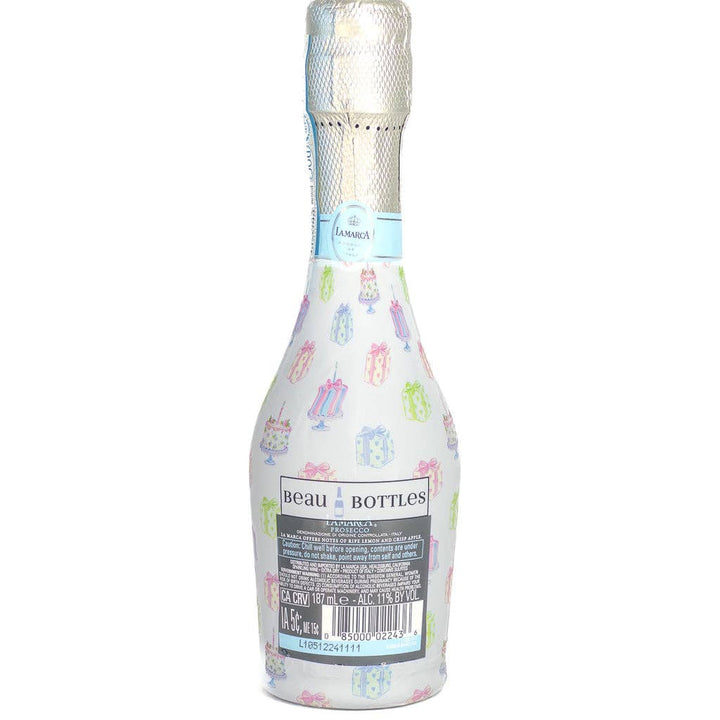 6 pack - Pastel Birthday Cakes & Presents - MINI Prosecco Collectio
