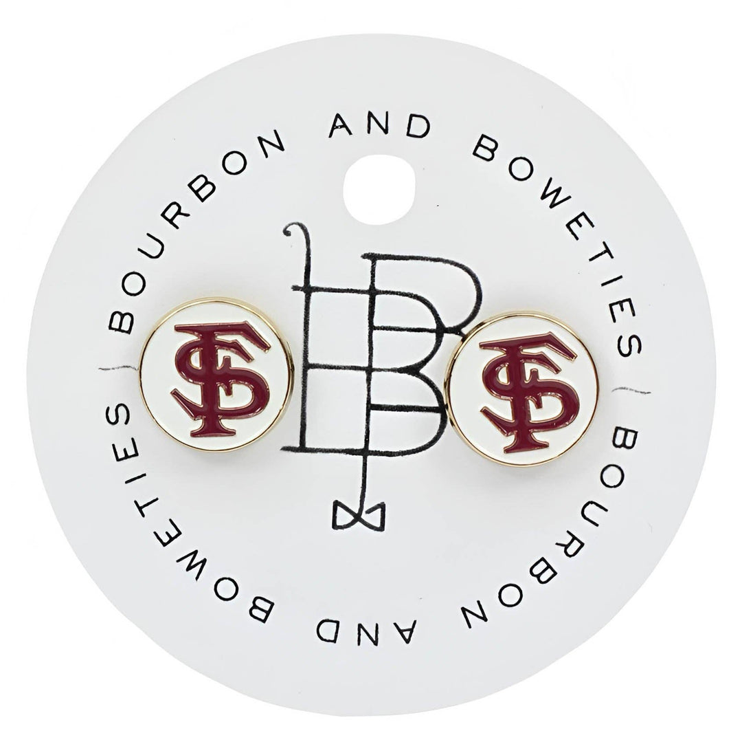 FSU Logo Stud Earring