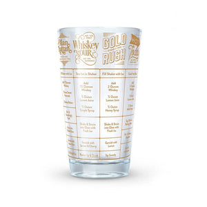 Good Measure Recipe Glass - Whiskey