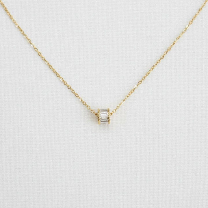 Cubic Zirconia Pendant Necklace