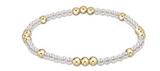 enewton: Worthy Pattern 3mm Bracelet  - Pearl