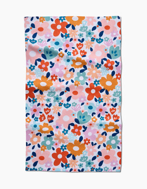 Whimsy Floral Tea Towel