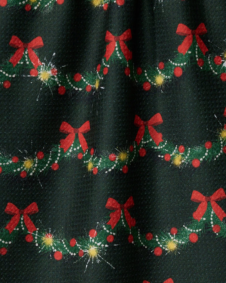 Yuletide Garland Tea Towel - B Social Boutique