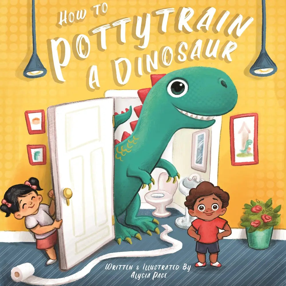 How To Potty Train a Dinosaur Book