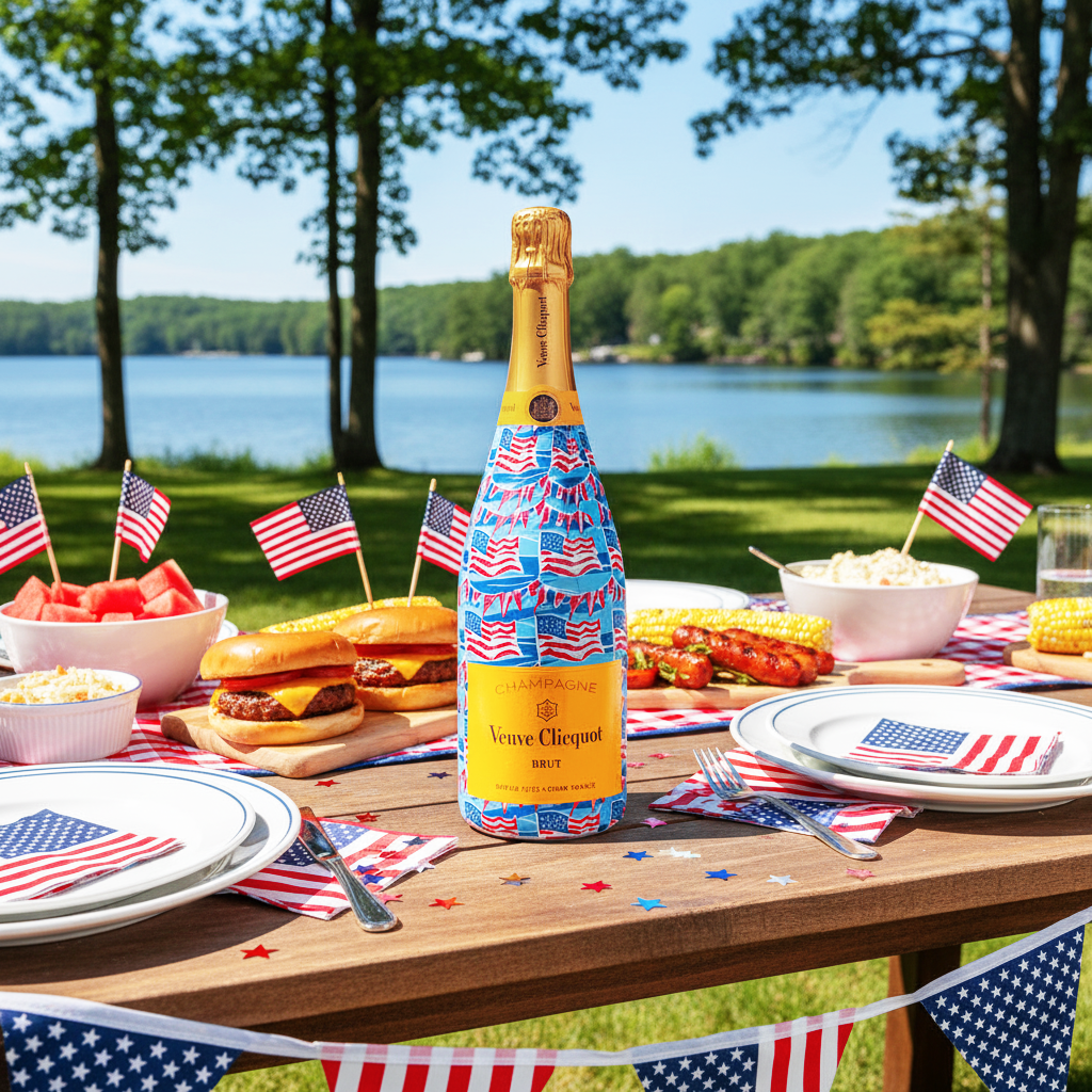 Beau Bottles Stars and Stripes - Champagne Collection