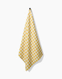 Golden Plaid Luxe Bath Towel