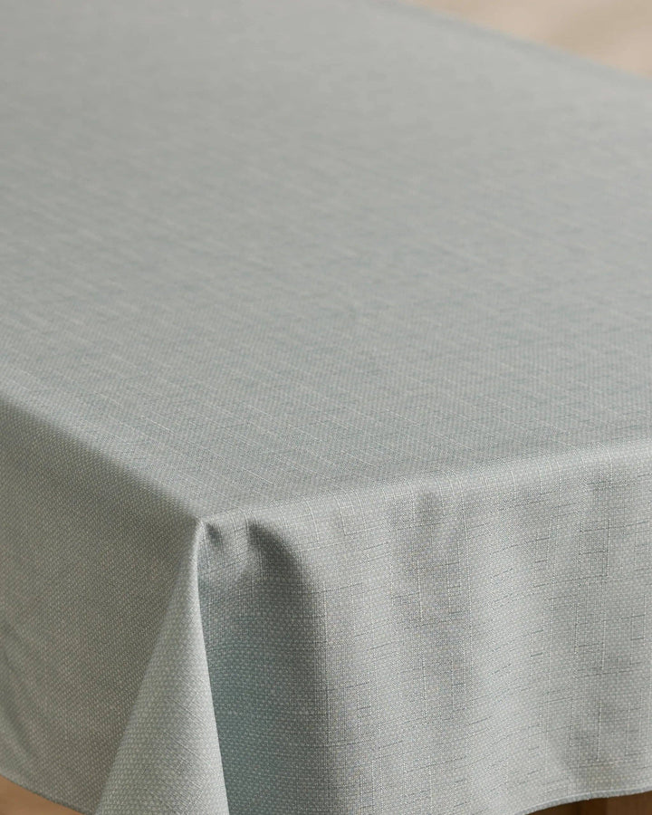 Chambray Light Blue Tablecloth: Large - 62" x 108"