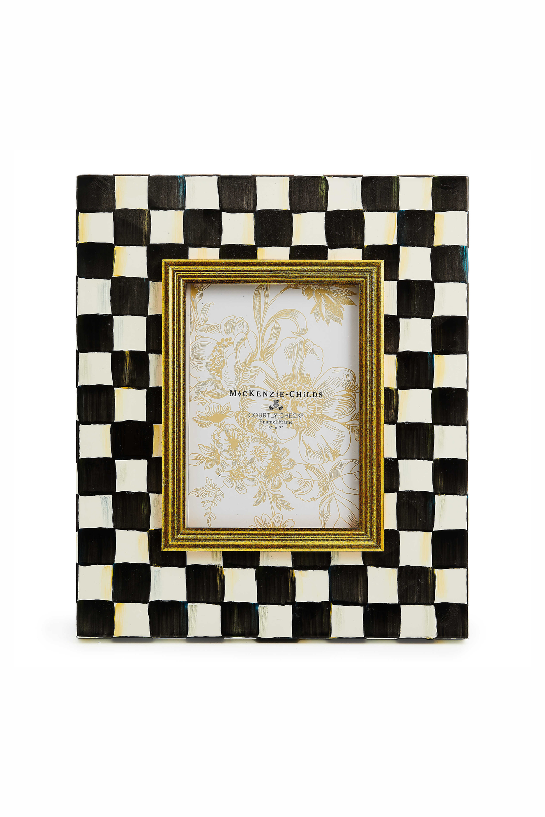 MacKenzie Childs: Courtly Check 5" x 7" Frame