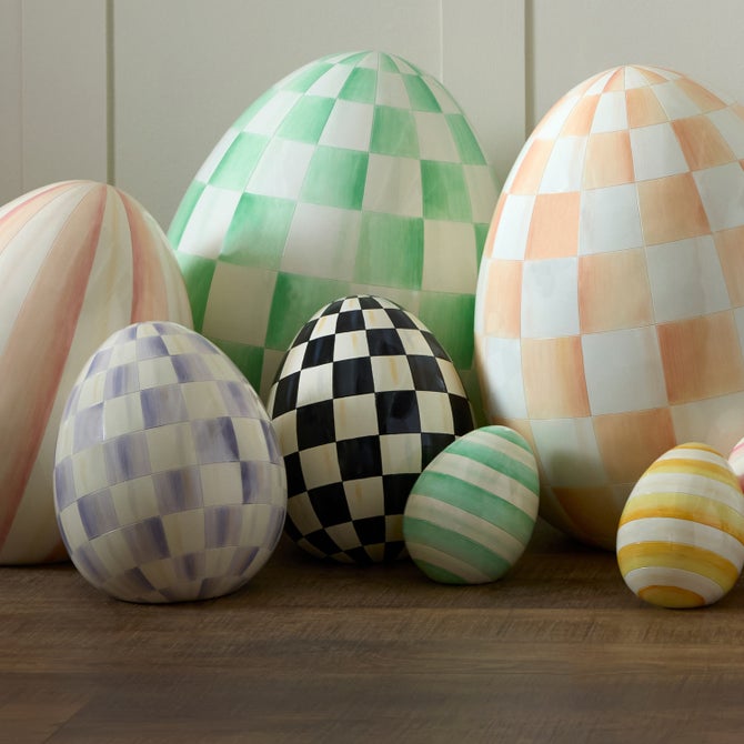 MacKenzie Childs: Courtly Check Small Egg