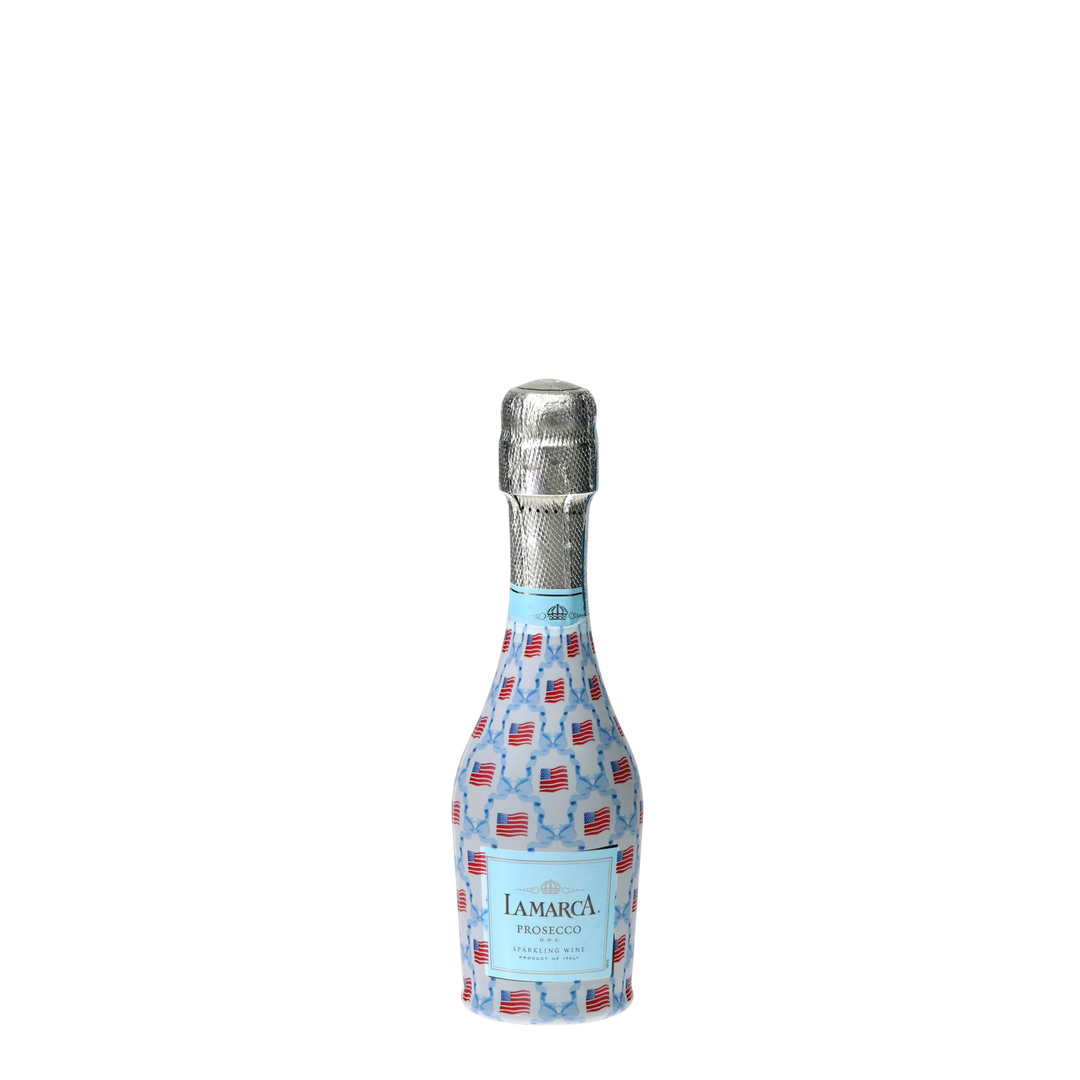 Beau Bottles Flags and Ribbons- MINI Prosecco Collection - Set of 6 (Wraps Only)