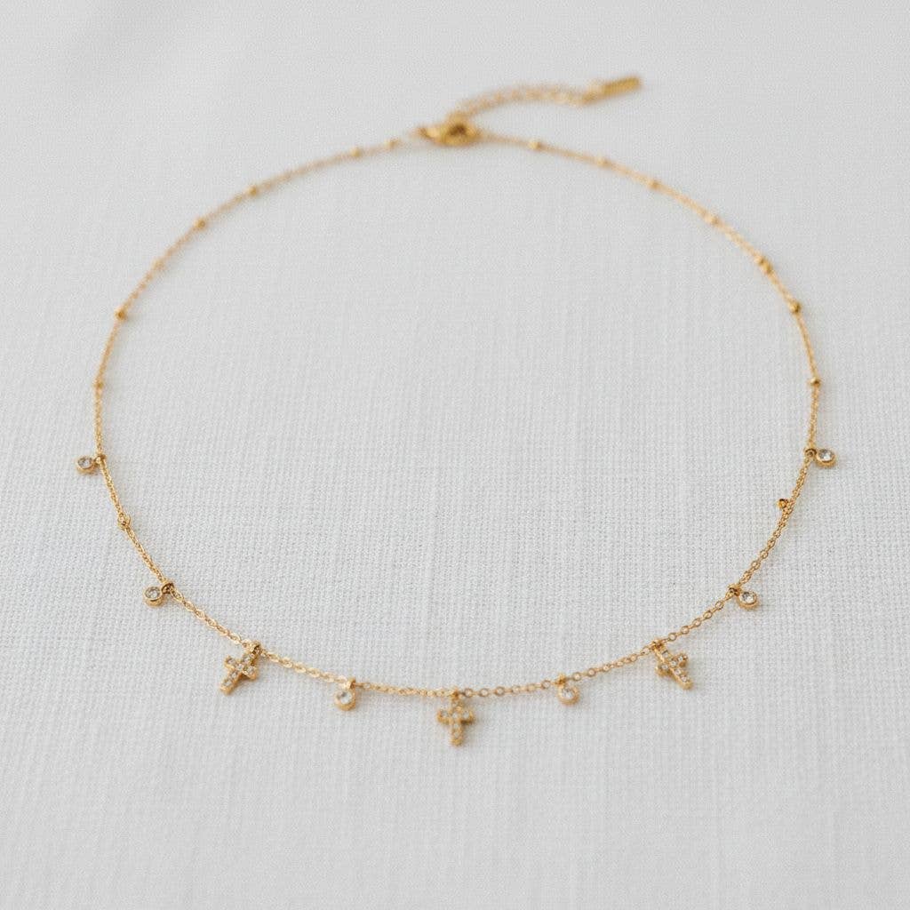 Cubic Zirconia Pendant Necklace