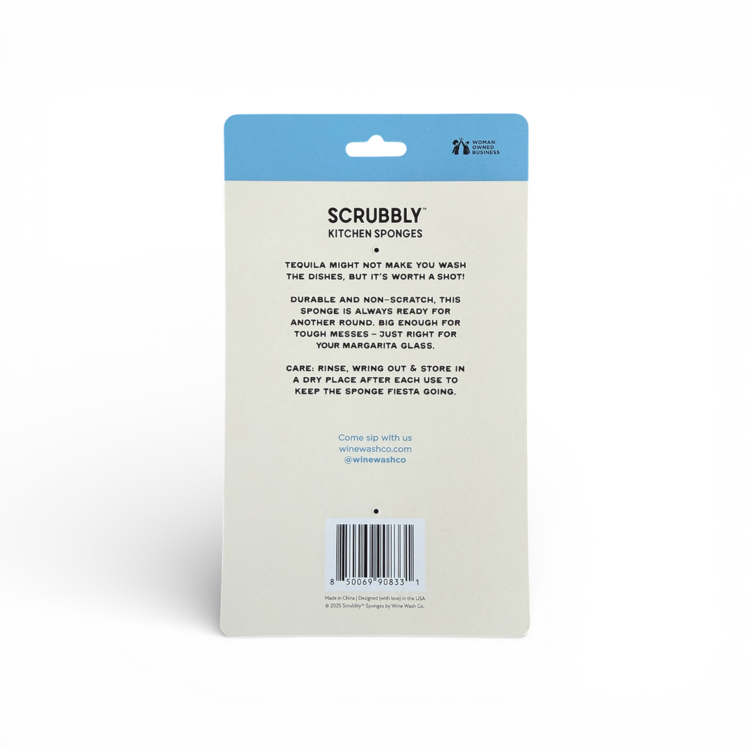Tequila Scrubbly - Blue: Blue