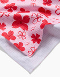 Dogwood Hearts Tea Towel