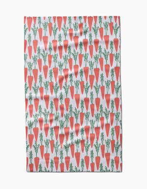 Spring Carrot Hill Tea Towel